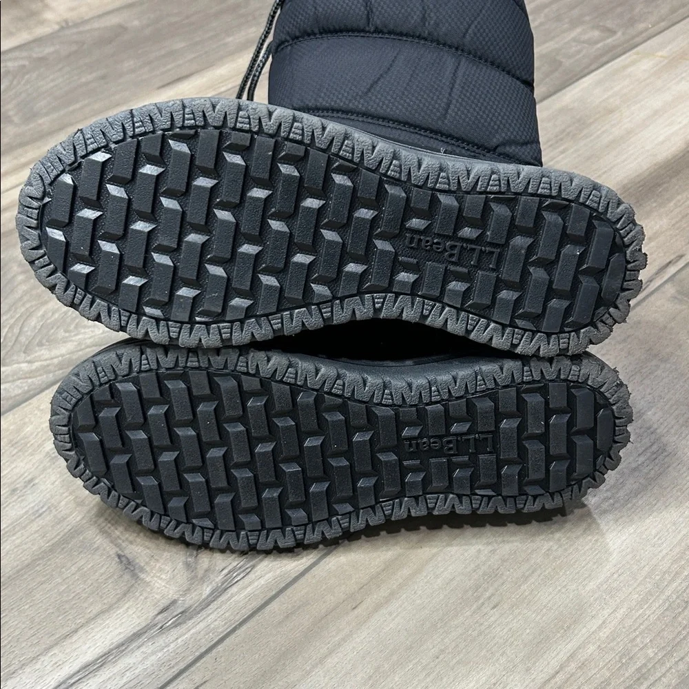 L.L. Bean Black Insulated Winter Boots